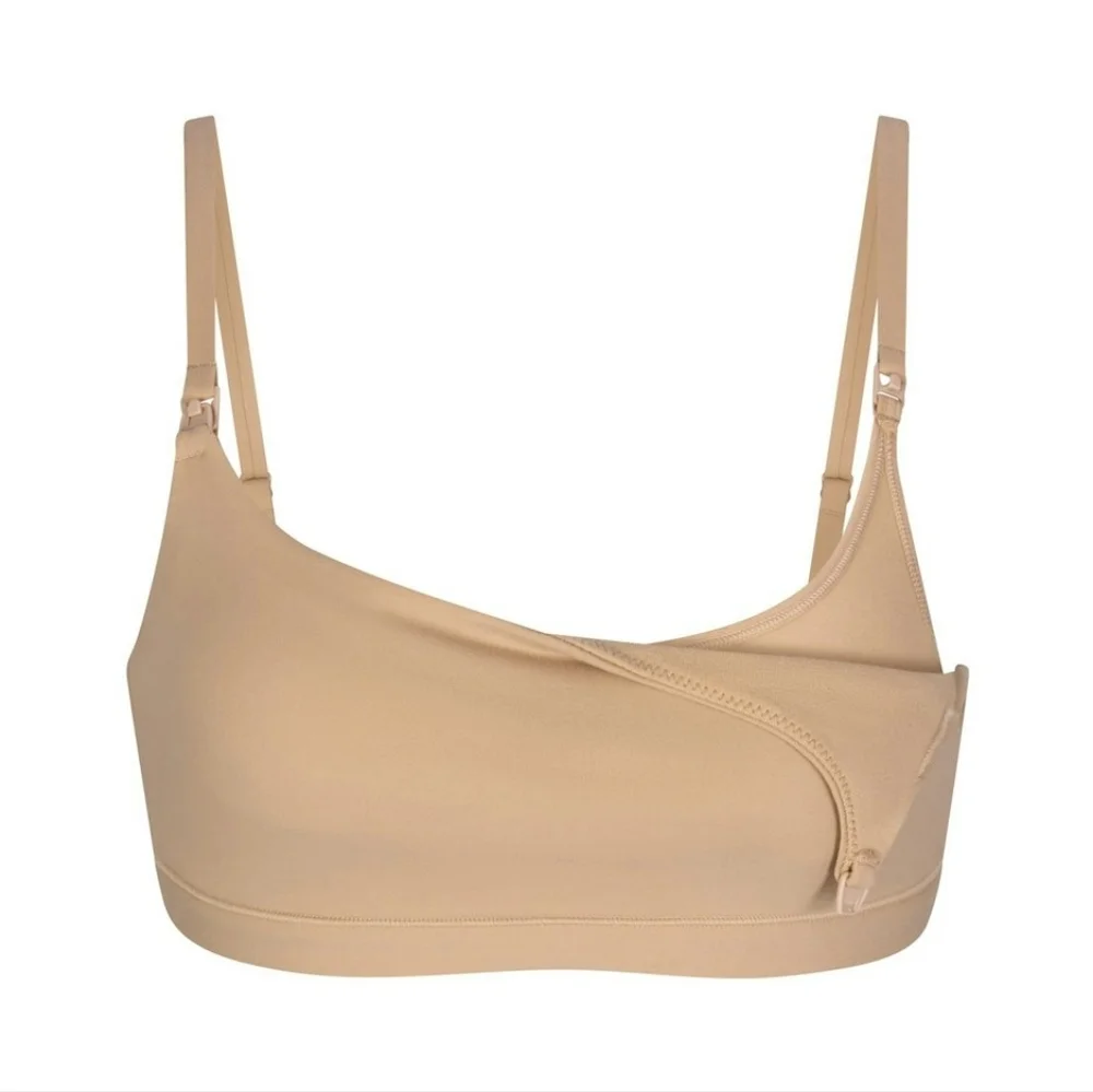 SKIMS Nude Beige Seamless Bralette - Picture 6 of 7